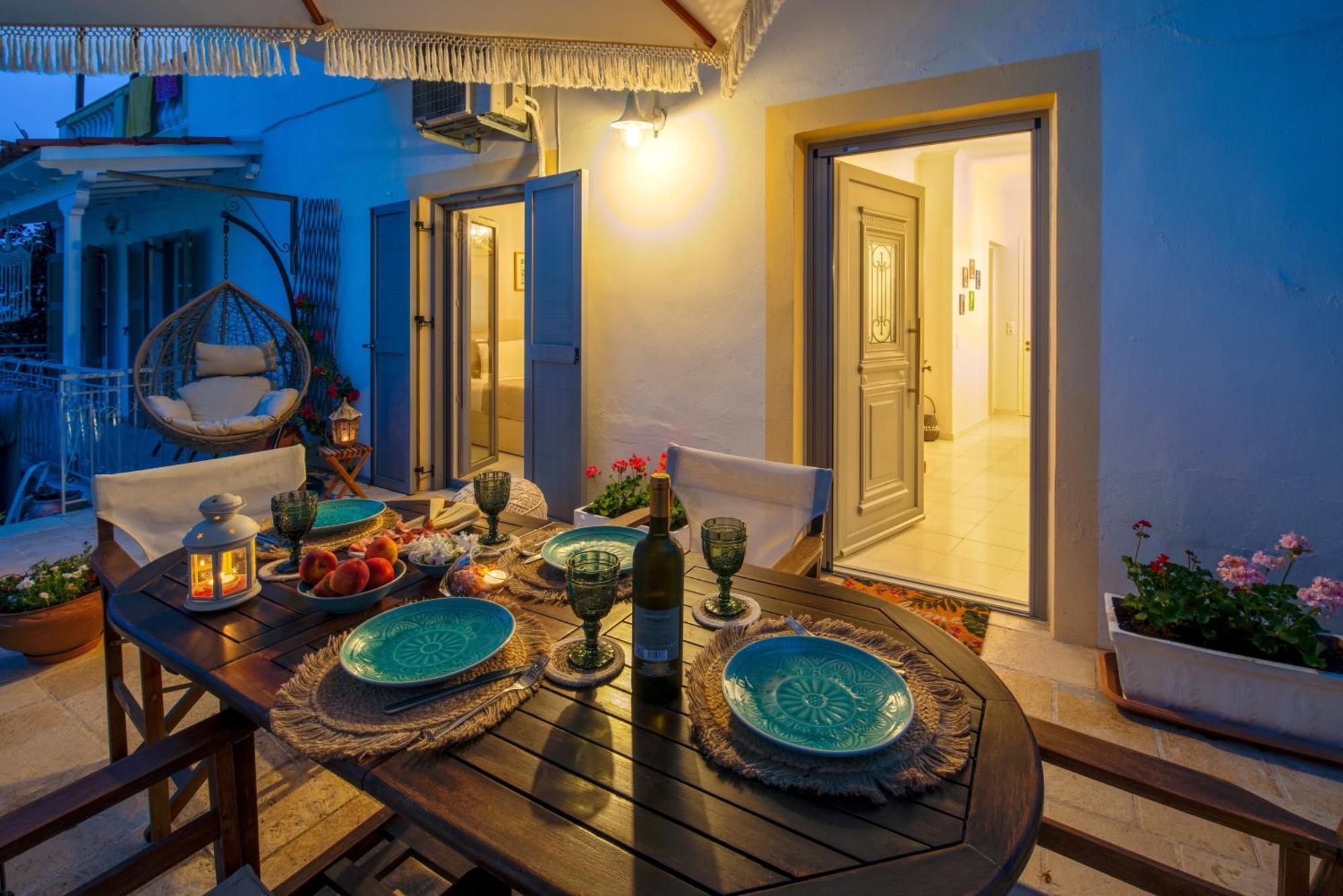 Marilu'S, Paxos Port House Apartment Gaios Ngoại thất bức ảnh